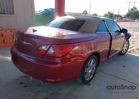 2008 Chrysler Sebring Limited из США, поврежденный, VIN 1C3LC65M58N611518